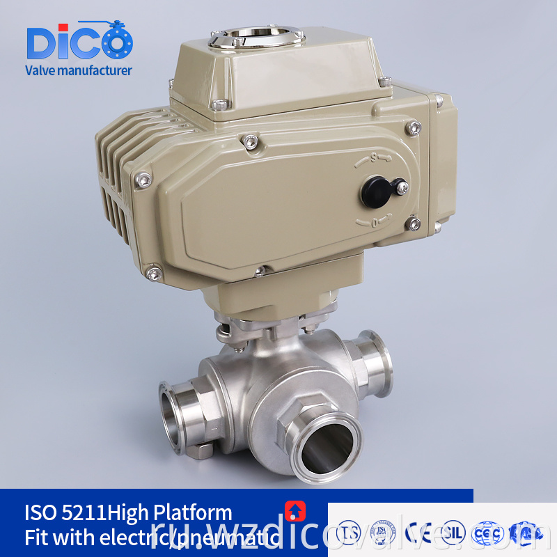 3 WAY BALL VALVE